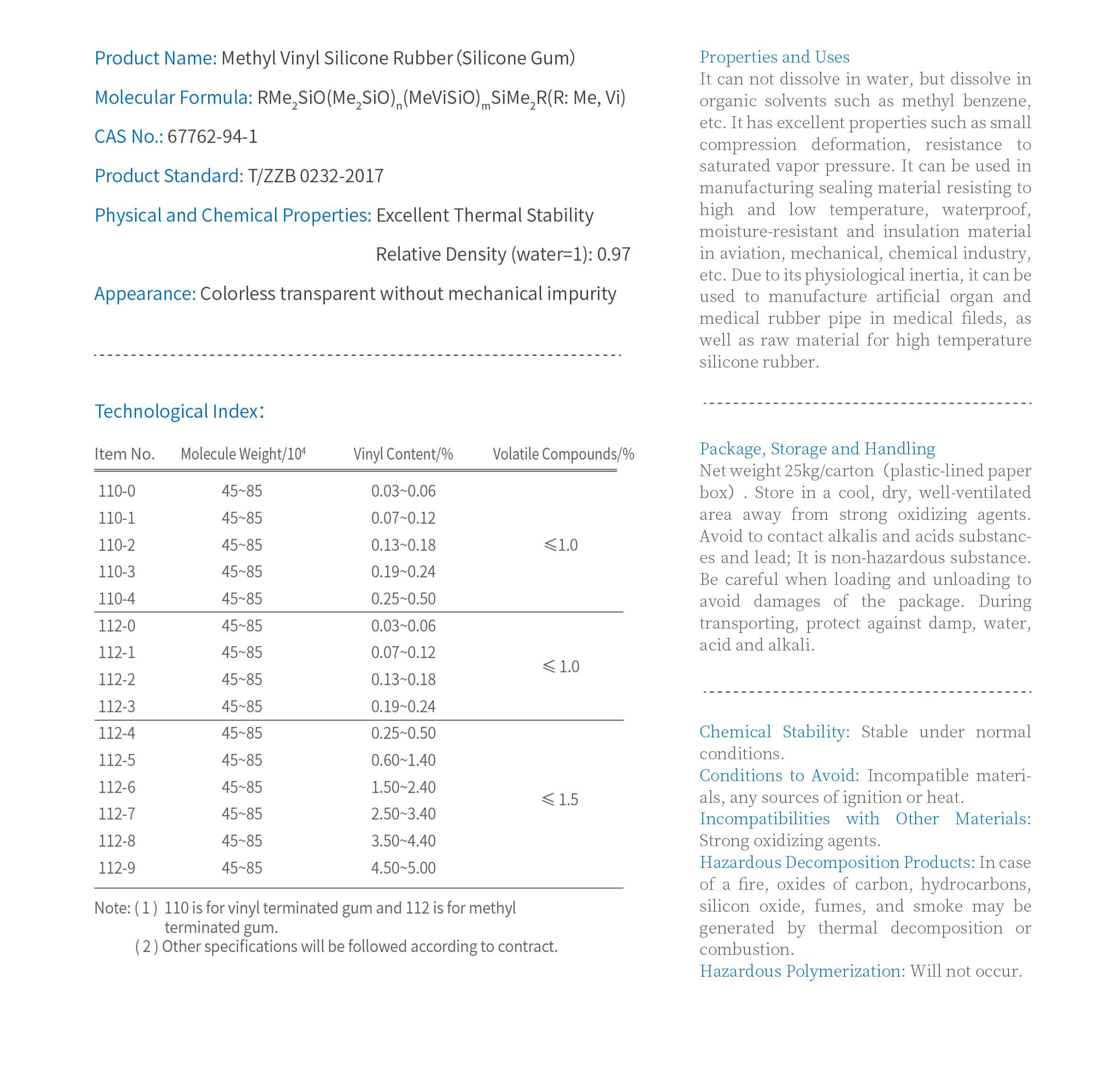 甲基乙烯基硅橡膠-Methyl Vinyl Silicone Rubber (Silicone Gum).png